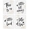 Big Dot of Happiness This is Us - Unframed Family and Living Room Linen Paper Wall Art - Set of 4 - Artisms - 8 x 10 inches
